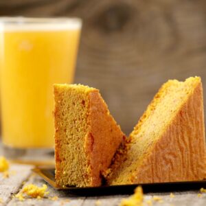 Tranci di torta alla carota