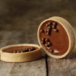 Crostatine con cremino al cioccolato al latte